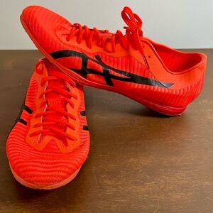 ASICS Cosmoracer LD 2 Tokyo Track Spikes Red Black Men’s 9 US 1093A121